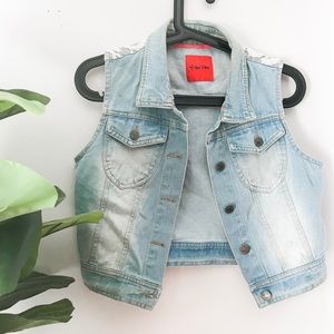 Medium Denim Vest